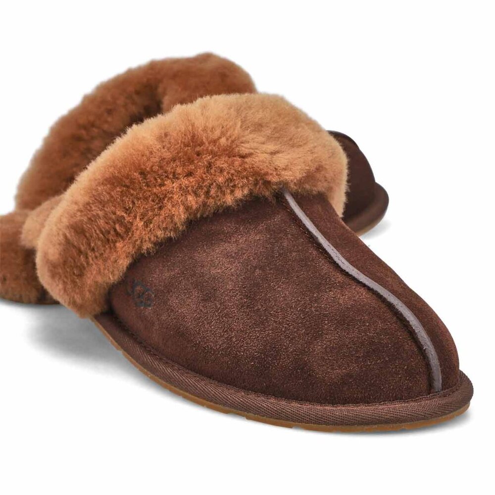 UGG Scuffette II Burnt Cedar Slippers - Picture 3 of 3